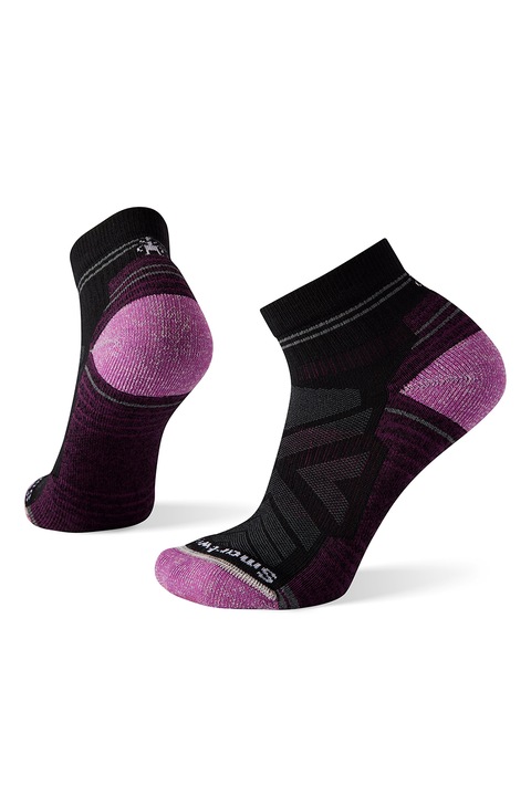 Smartwool, Чорапи до глезена за хайкинг, Черен/Фанданго розово, 34-37