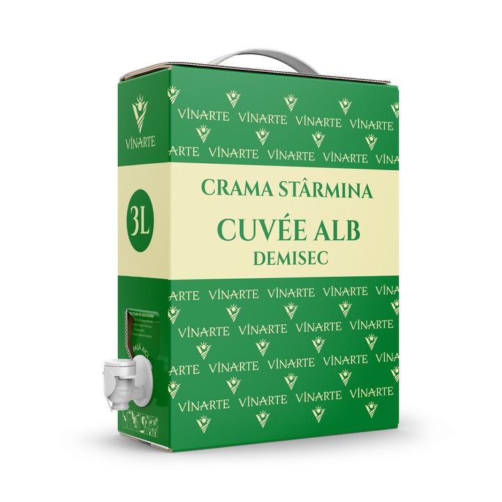 Crama Starmina Cuvee Alb Demisec, 3l