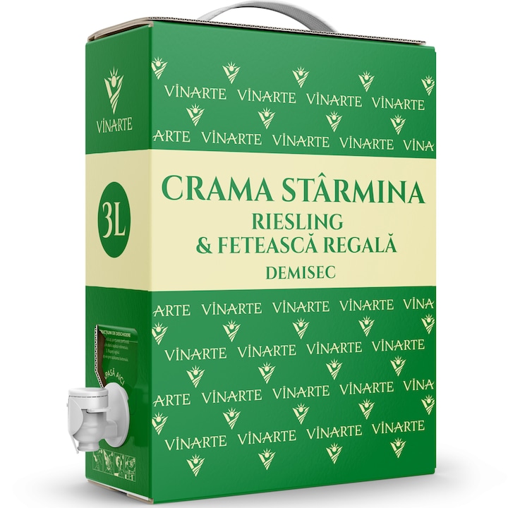 Crama Starmina Cuvee Alb Demisec, 3l