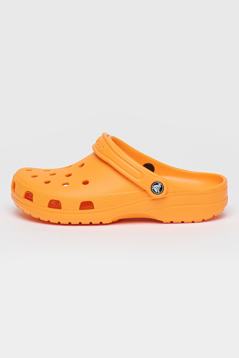 Crocs, Унисекс крокс Classic с широк дизайн и перфорации, Оранжев, 38-39