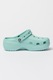 Crocs, Крокс с отворена пета и перфорации, Ледено синьо, 38-39