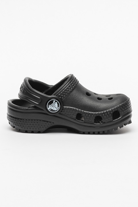 Crocs, Saboti slingback cu perforatii Classic, Negru, 27-28 EU