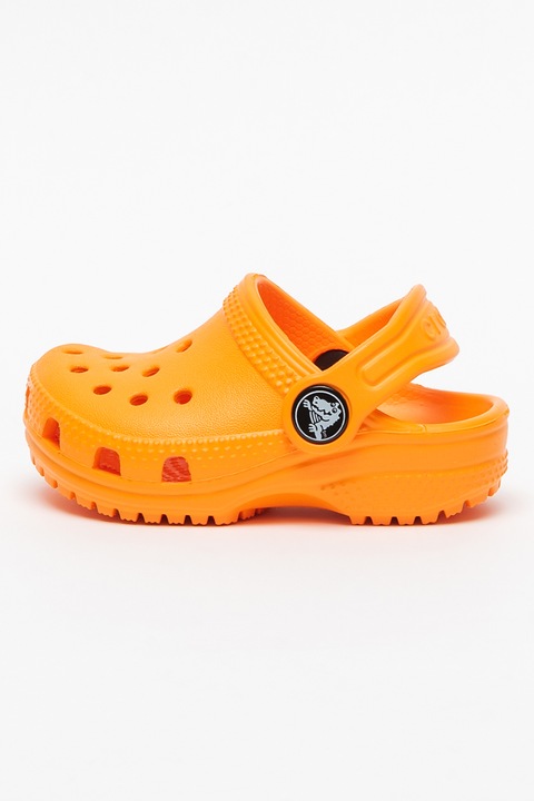Crocs, Крокс Classic с отворена пета и перфорации, Оранжев