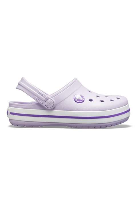 Crocs, Крокс с отворена пета, Бял/Лилав