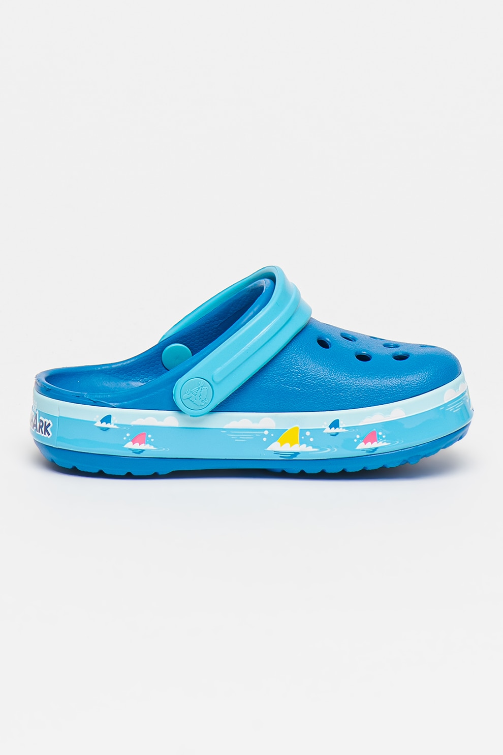 Crocs, Крокс с каишка на петата, Син, 27-28 EU - eMAG.bg