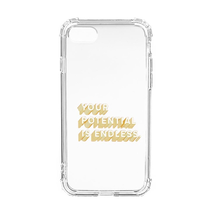 Husa Anti Shock Silicon Compatibila Cu Apple iPhone SE 2020 / iPhone 8 / iPhone 7, Endless, Military Grade Drop Protection, AS 484