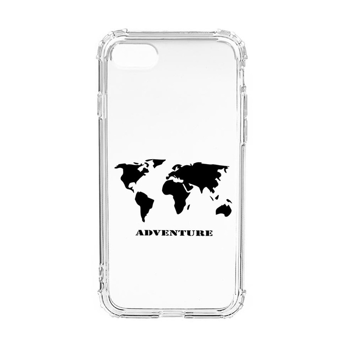 Husa Anti Shock Silicon Compatibila cu Apple iPhone SE 2020 / iPhone 8 / iPhone 7, Adventure, Military Grade Drop Protection, AS 734