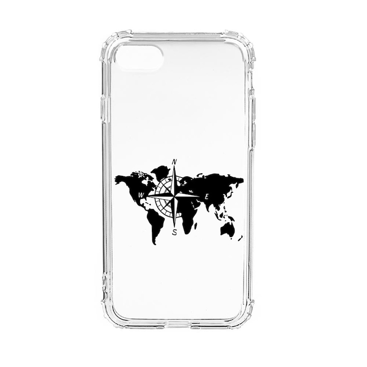 Силиконов калъф Unique за Apple iPhone SE 2020 / iPhone 8 / iPhone 7, Traveler, Anti Shock, AS 735