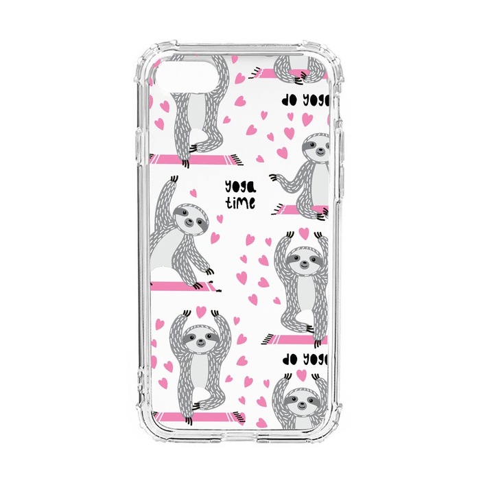 Силиконов калъф Unique за Apple iPhone SE 2020 / iPhone 8 / iPhone 7, Yoga Time, Anti Shock, AS 780