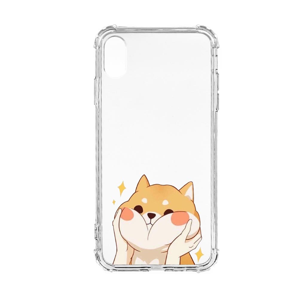 Husa Anti Shock Silicon Compatibila Cu Apple iPhone XS Max, Emoji - Sweet Cat, Military Grade Drop Protection, AS 596