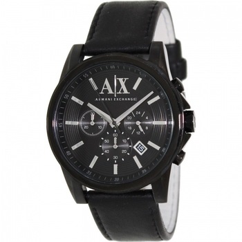 Ceas Armani Exchange barbatesc AX2098 negru Leather Quartz Ceas Armani Exchange barbatesc AX2098 negru Leather Quartz