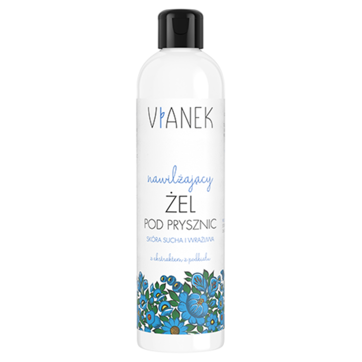 Hidratáló tusfürdő, Vianek, 300ml