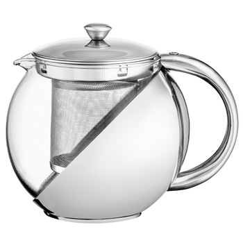 Ceainic inox cu infuzor Ambition, 1L Ceainic inox cu infuzor Ambition, 1L