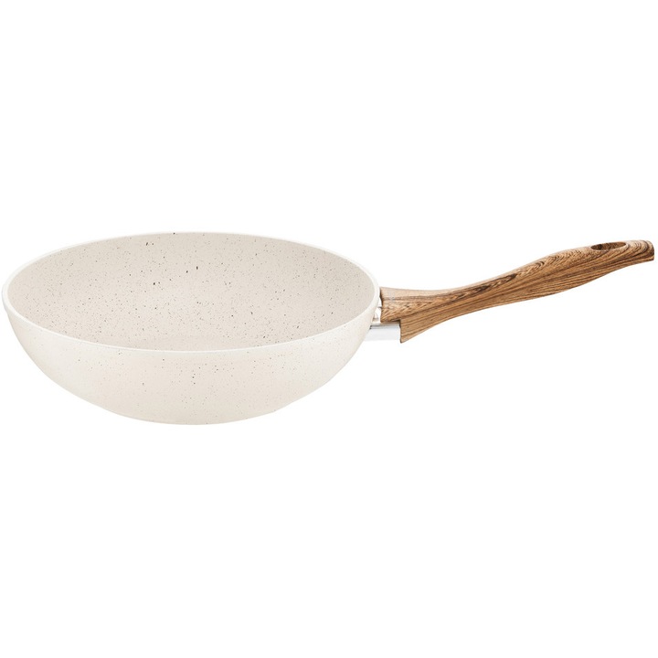 Tigaie wok AMBITION Nature, 26cm, invelis Pfluon Cookmark