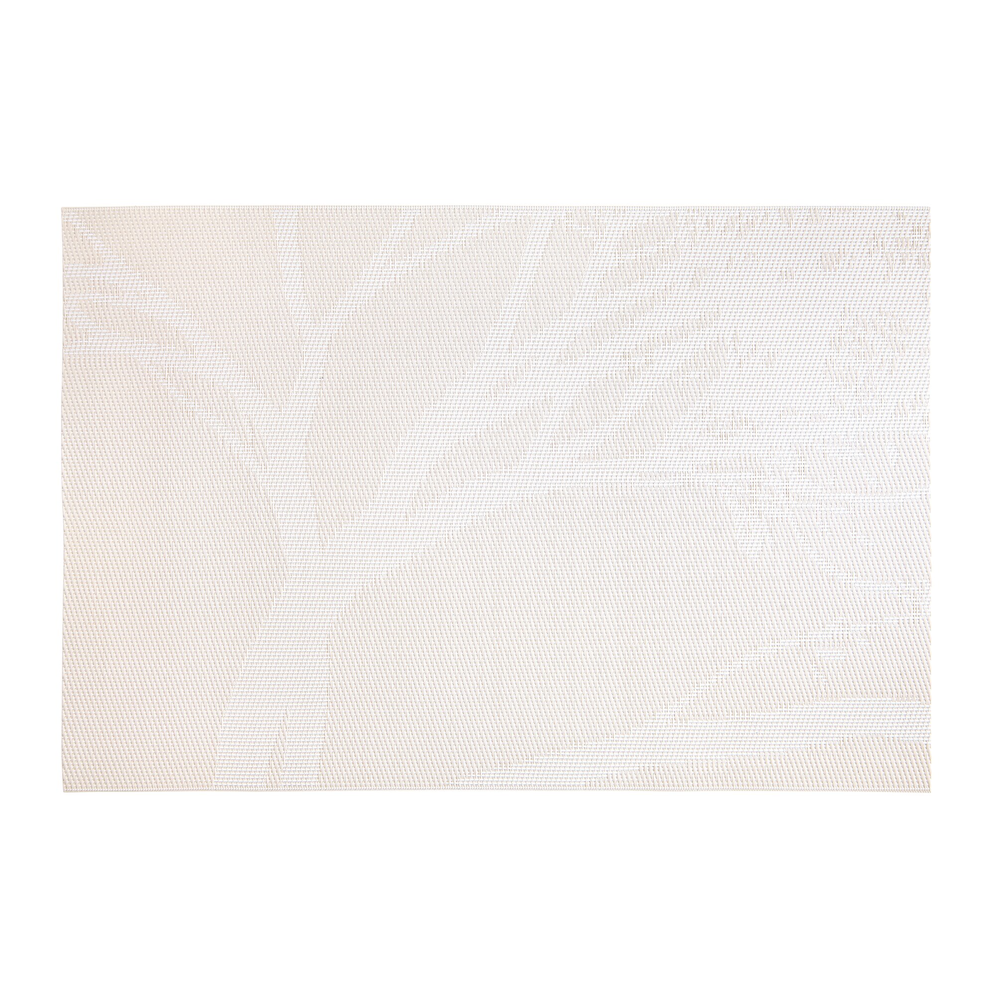 Suport farfurii Ambition, pvc, 30X45cm, copac velvet, bej