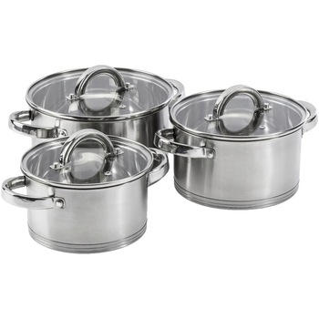 Set oale 6 piese Ambition Lex, inductie, 16 cm/1.5 L, 20 cm/3 L, 24 cm/5 L Set oale 6 piese Ambition Lex, inductie, 16 cm/1.5 L, 20 cm/3 L, 24 cm/5 L