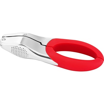 Presa usturoi Twist, 16cm, rosu Presa usturoi Twist, 16cm, rosu