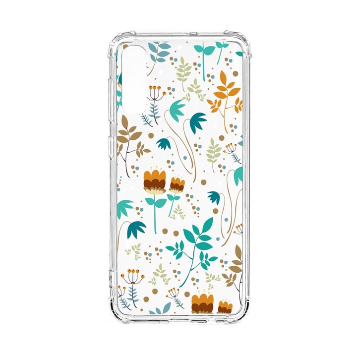 Husa Anti Shock Compatibila Cu Xiaomi Redmi 9A, Spring Flowers, Premium Silicon, Military Grade Drop Protection, AS 28