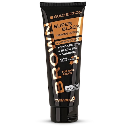 Lotiune de bronzat Tannymaxx Super Black Gold Edition Tanning, Dark Bronzer, 125 ml