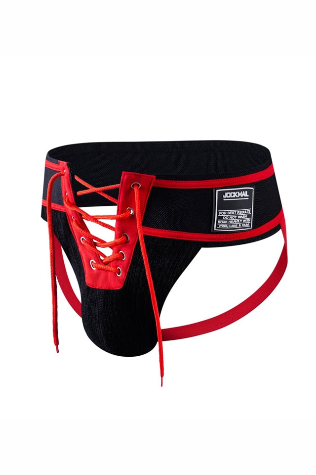 Szexi bugyi Jockstrap JockMail Push Up Jockstrap Boxer Hálós Freedom