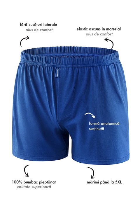 Set boxeri pentru barbati BB117, multicolor, Uniconf, L