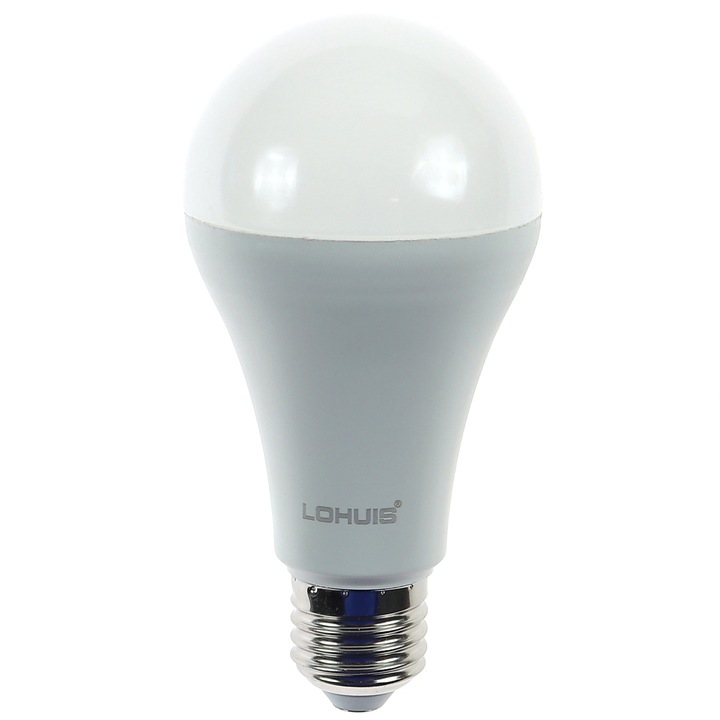 Klasszikus Lohuis Led izzó A65 E27 18W 2100lm hideglámpa 6500 K, 35g