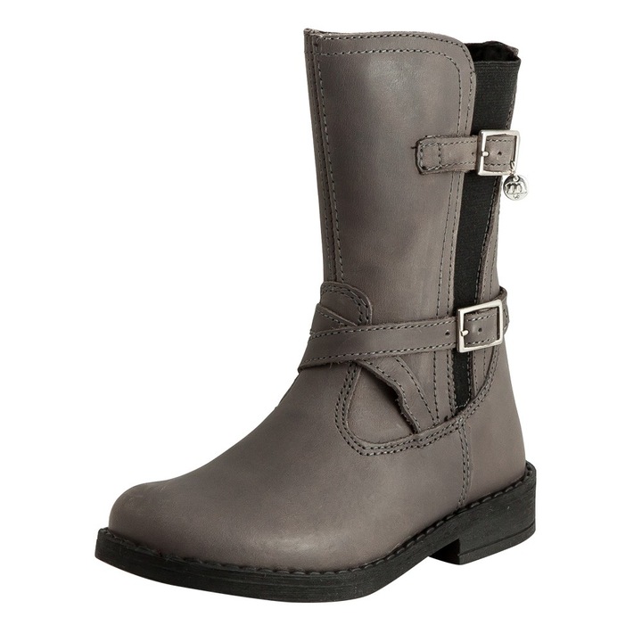 Cizme fete Melania Gri ME2154D6I.X, marimea 25