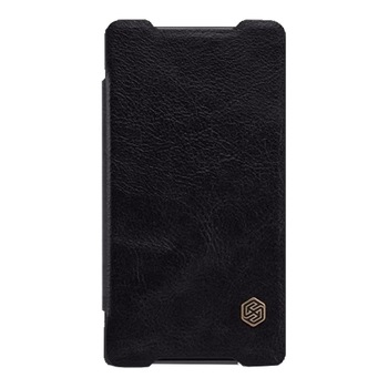 Husa Book Nillkin Qin pentru Sony Xperia Z5 Compact, Negru Husa Book Nillkin Qin pentru Sony Xperia Z5 Compact, Negru
