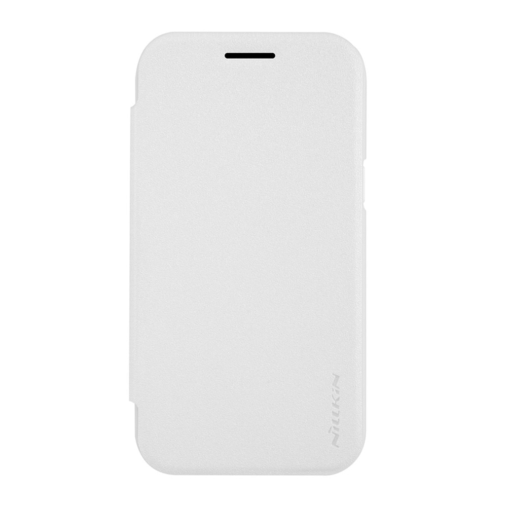 Husa Book Nillkin Sparkle pentru Samsung Galaxy J1, Alb