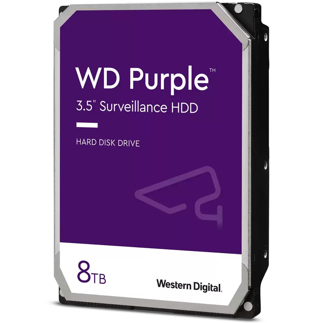 HDD WD Purple™ 8TB, 128MB cache, SATA-III