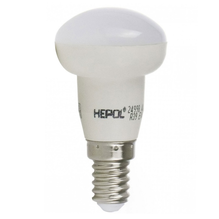 Bec LED Hepol spot R39 E14 4W 305lm lumina calda 3000 K
