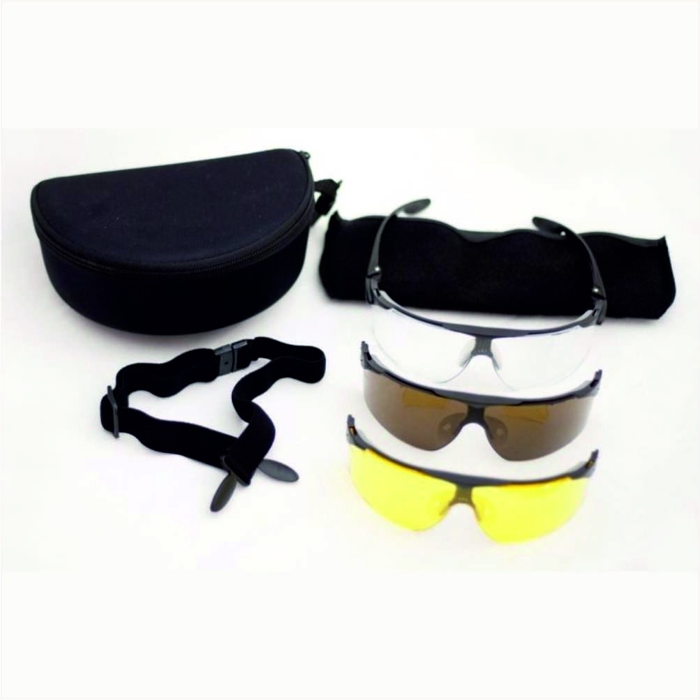 Set de 3 ochelari 3M™ Maxim™ Ballistic Utility DX, lentile transparente/galbene/bronz 13200-99999