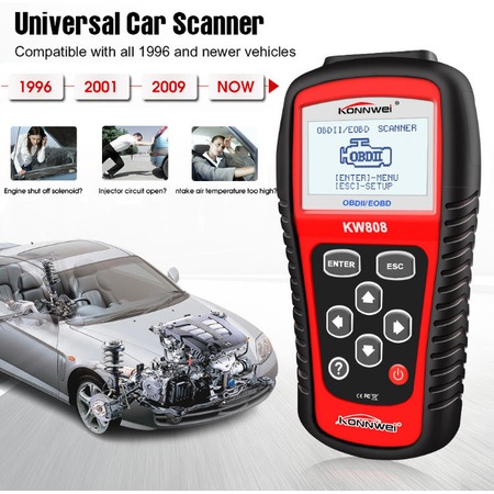 Diagnoza autoturisme, Tester auto Konnwei KW808