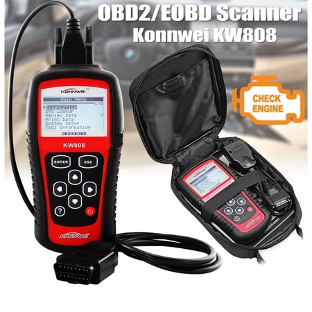 Diagnoza autoturisme, Tester auto Konnwei KW808
