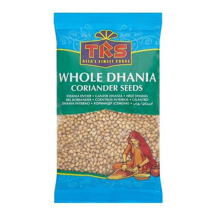 Семена от кориандър - Dhania Whole - 250g - TRS