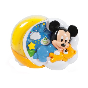 Lampa muzicala cu proiector Baby Clementoni Disney Baby - Mickey Mouse Lampa muzicala cu proiector Baby Clementoni Disney Baby - Mickey Mouse