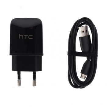 Incarcator casa HTC TC P900-EU, port USB, cablu de date inclus, negru Incarcator casa HTC TC P900-EU, port USB, cablu de date inclus, negru
