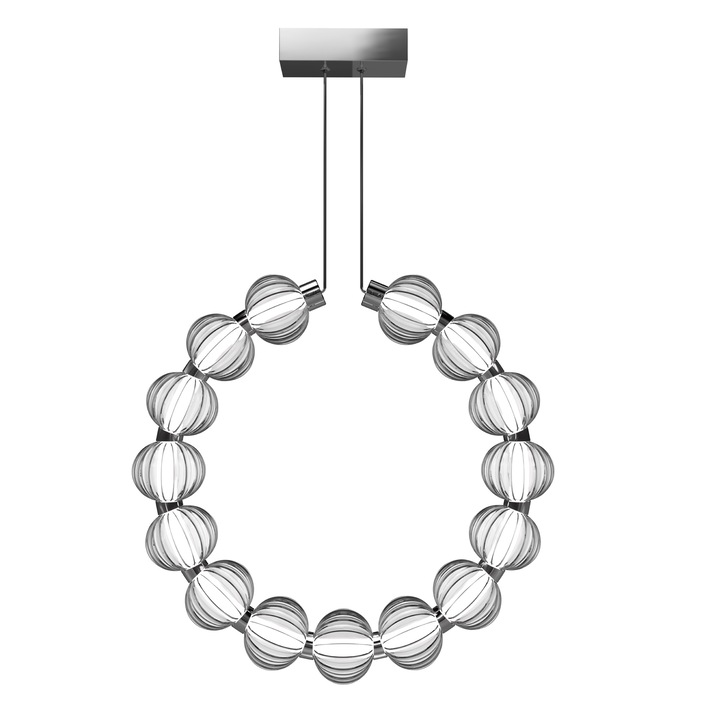 Lustra Led Maytoni Modern Amulet, 700 lm, Crom