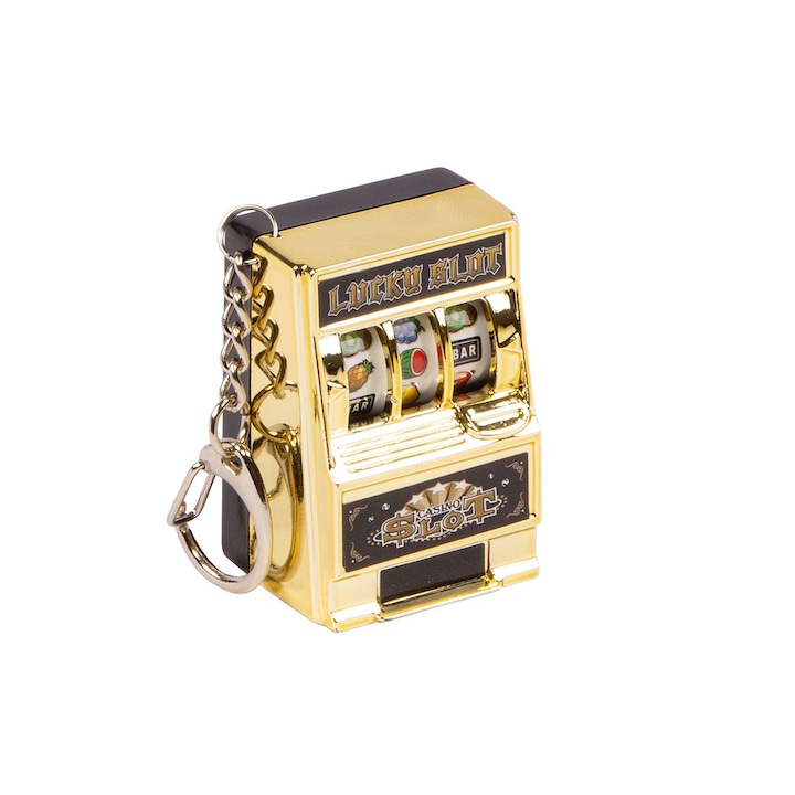 Ключодържател за игрални автомати, интерактивен, функционален лост, 6 см х 4 см, S37-09