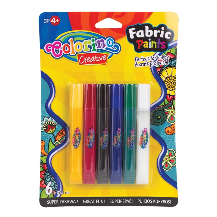Комплект от 6 бои CoolPack, Многоцветна, 4+ години
