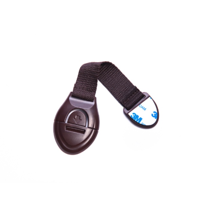 BIztonsági szekrényajtó- és fiókzár, bronz