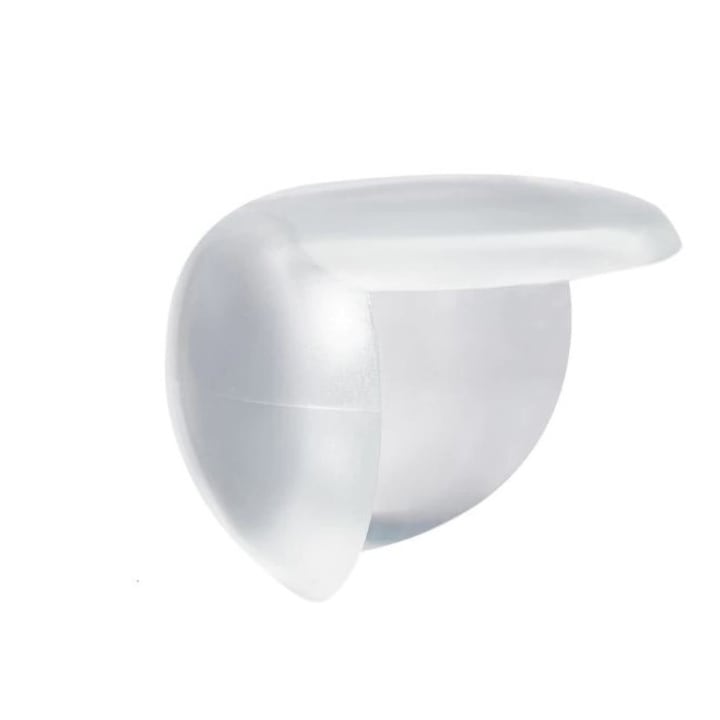 Protectie pentru colt mobilier, Silicon, 3x3x3 cm, Transparent