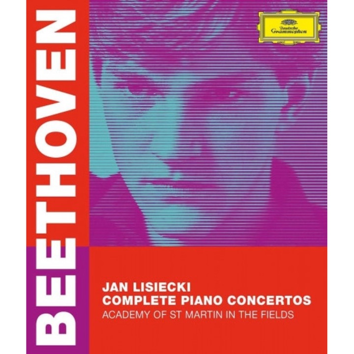 Jan Lisiecki, Academy of St Martin in the Fields, Tomo Keller - Beethoven: Complete Piano Concertos -Blu-Ray