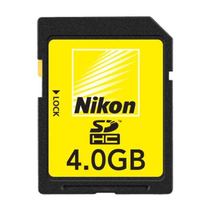 Карта памет Nikon 4GB SDHC, High Speed