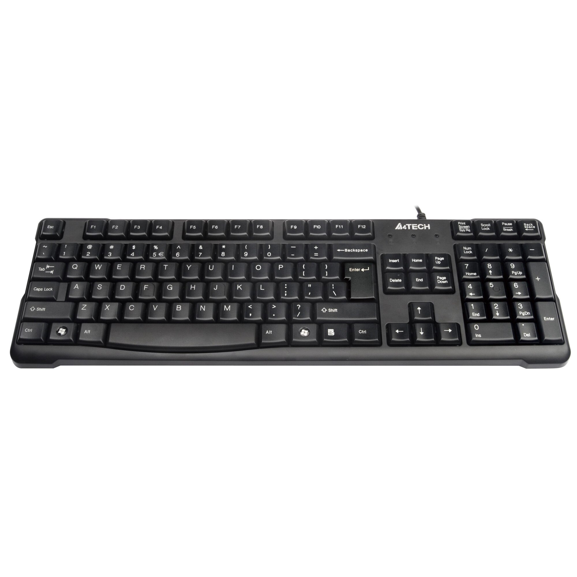 Tastatura A4tech KR-750, USB, Negru