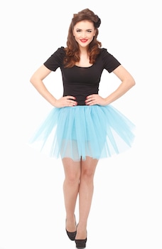 Fusta mini tutu, 3 straturi tul, S/M, DyStyle Fusta mini tutu, 3 straturi tul, S/M, DyStyle