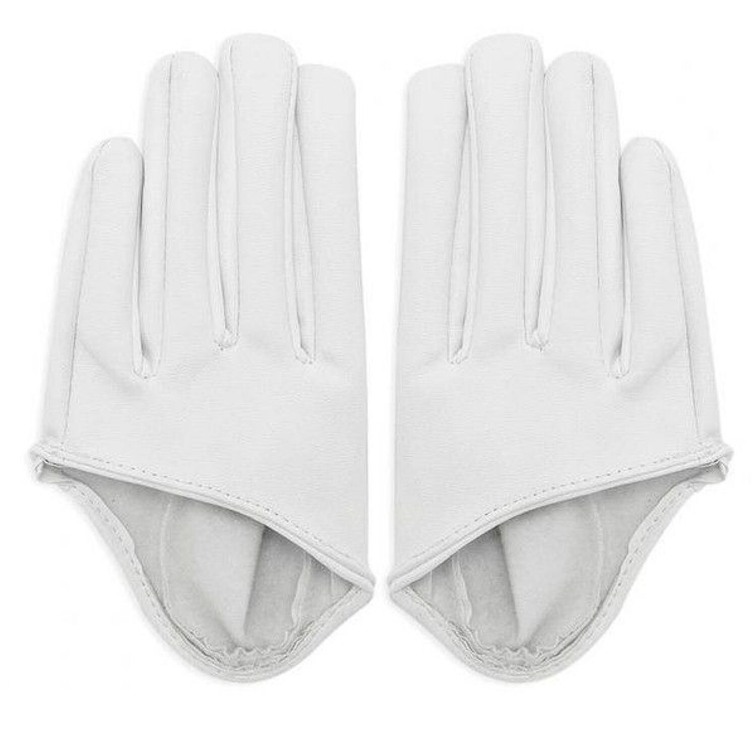 Manusi fashion, albe, S/M, DyStyle