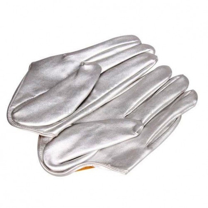 Manusi fashion, argintii, S/M, DyStyle