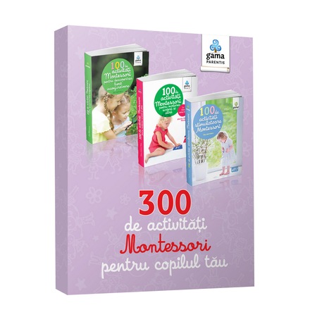 Set 300 De Activitati Montessori 3 Carti Emag Ro