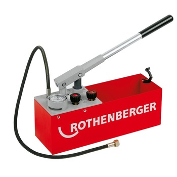 Pompa testare presiune instalatii RP 50-S Rothenberger 60200, presiune maxima 60 Bar Pompa testare presiune instalatii RP 50-S Rothenberger 60200, presiune maxima 60 Bar